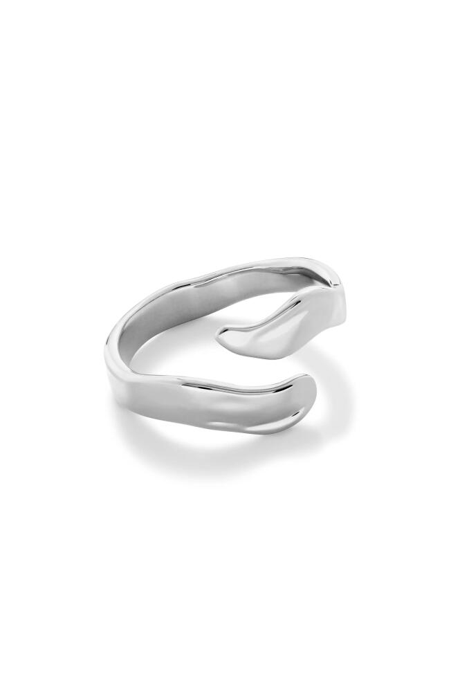 Monica Vinader The Wave Ring in Sterling Silver Cover