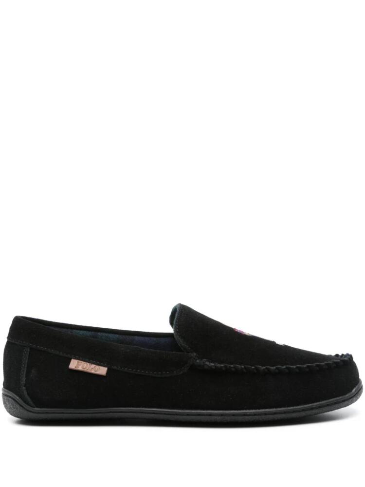 Polo Ralph Lauren Brenan Polo Bear suede loafer - Black Cover