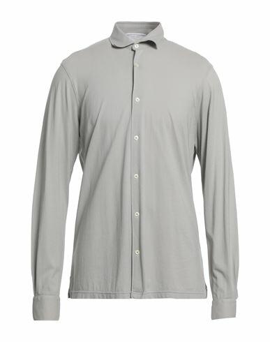 Filippo De Laurentiis Man Shirt Grey Cotton Cover