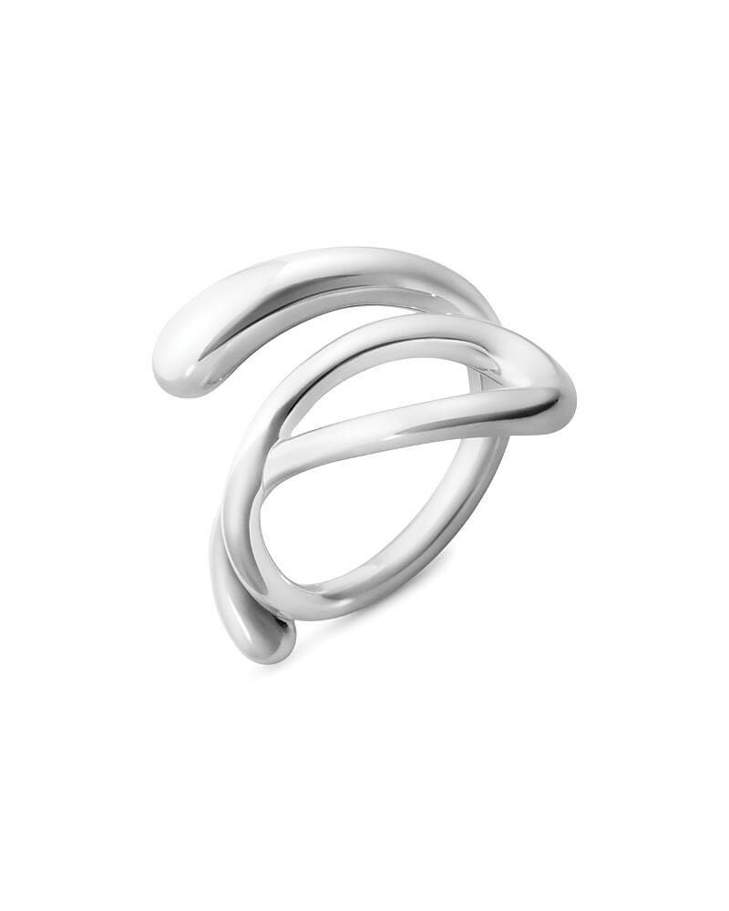 Georg Jensen Sterling Silver Mercy Open Sculptural Ring Cover