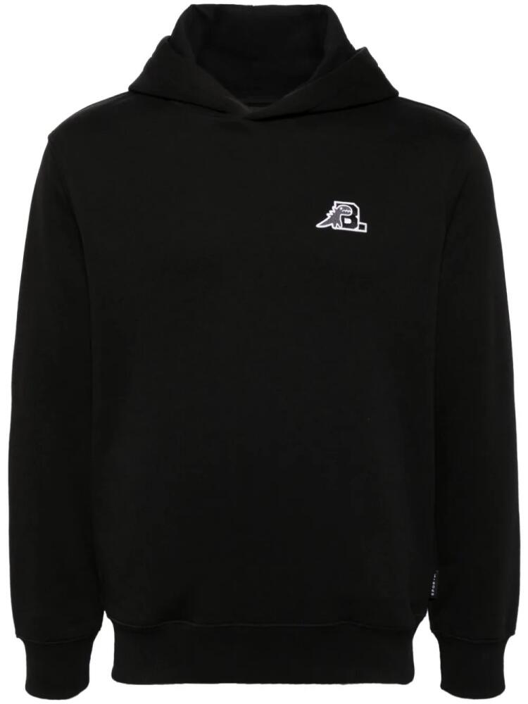 SPORT b. by agnès b. logo patch hoodie - Black Cover