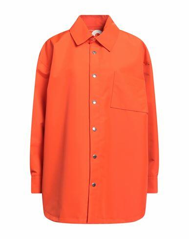 Khrisjoy Woman Shirt Orange Polyester Cover