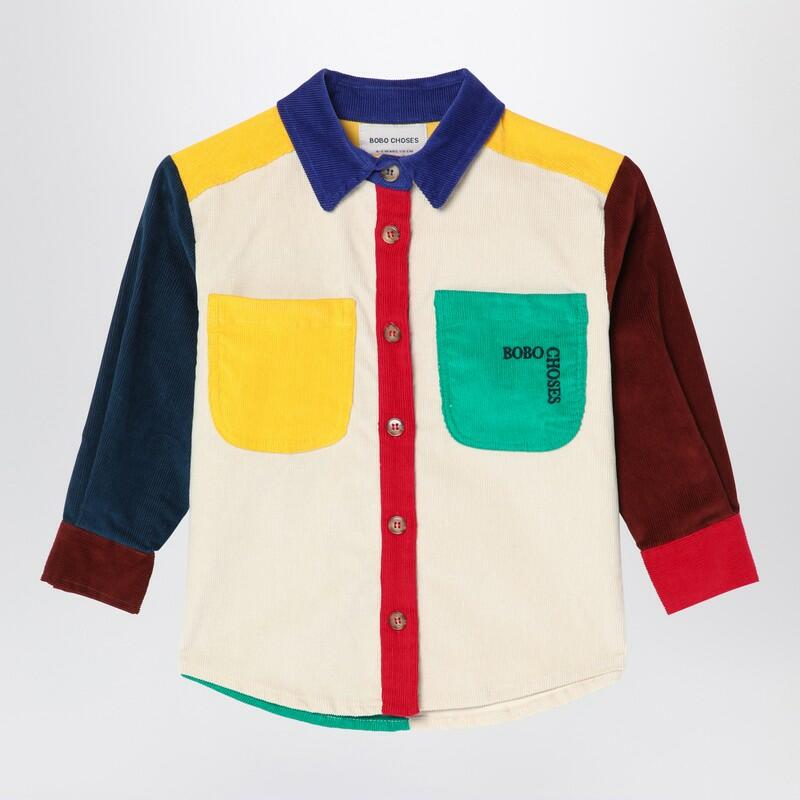 Bobo Choses Multicoloured corduroy shirt Cover