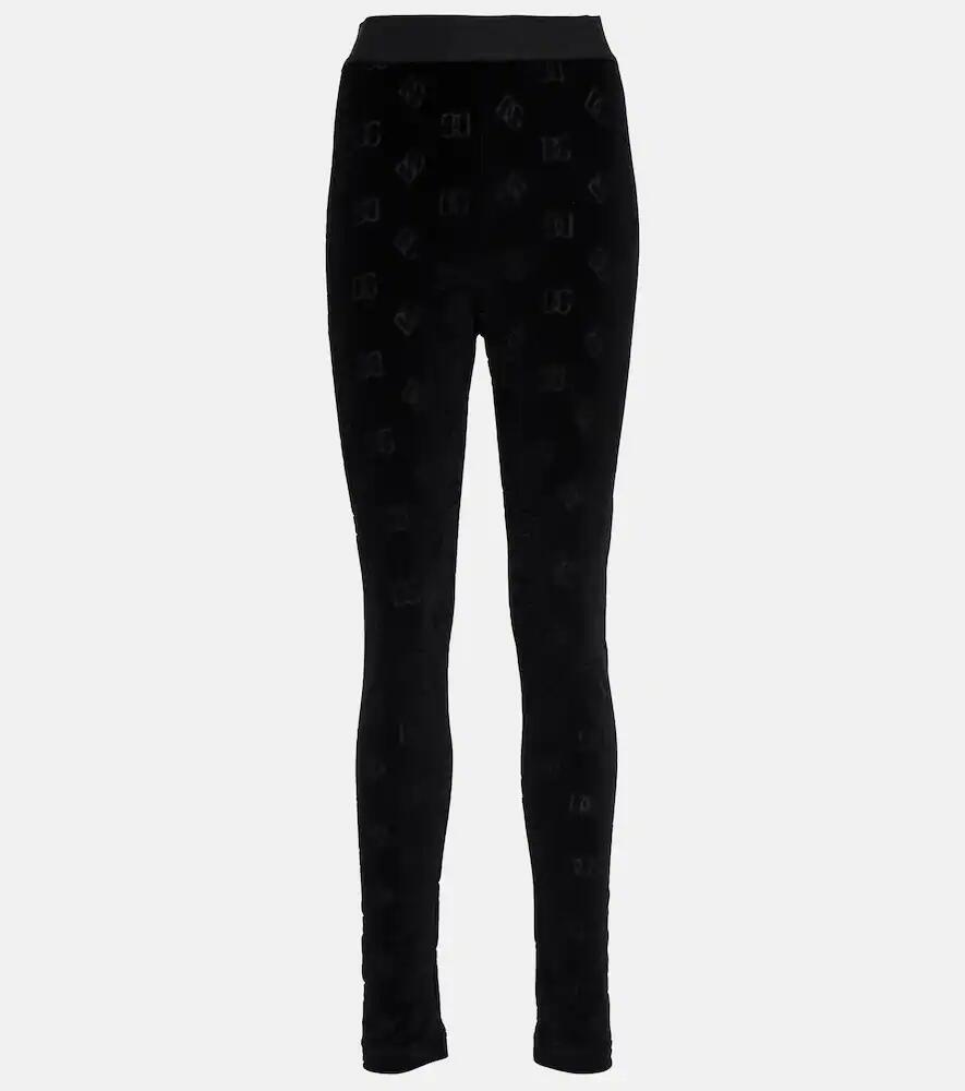 Dolce & Gabbana Logo cotton leggings Cover