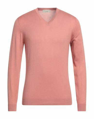 Filippo De Laurentiis Man Sweater Pink Cotton Cover