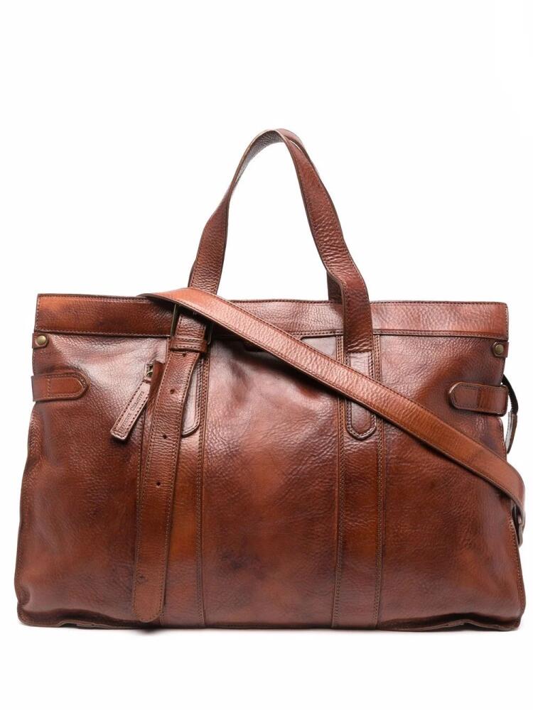 Officine Creative Rare 22 leather tote bag - Brown Cover