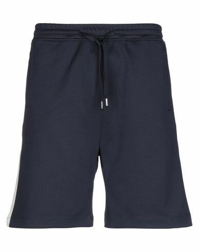 Brian Dales Man Shorts & Bermuda Shorts Midnight blue Polyester, Cotton Cover