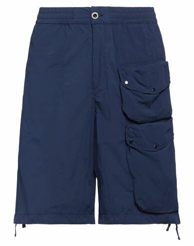 Ten C Man Shorts & Bermuda Shorts Navy blue Polyamide Cover