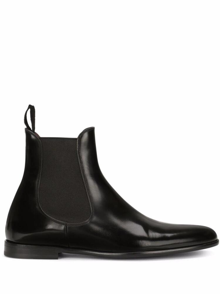 Dolce & Gabbana Chelsea leather boots - Black Cover