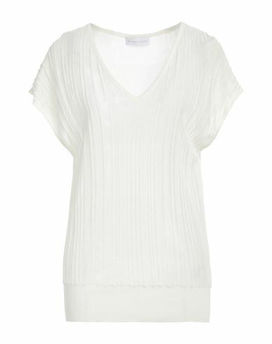 Diana Gallesi Woman Sweater Ivory Viscose, Polyamide Cover