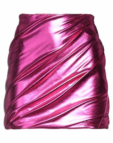 Vicolo Woman Mini skirt Fuchsia Polyester, Elastane Cover