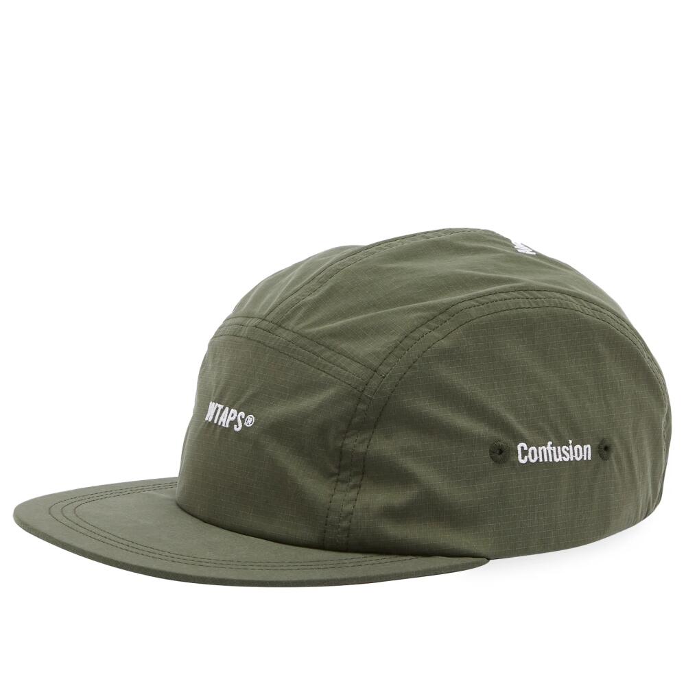 WTAPS Men's 11 Nylon 5 Panel Cap in Olive Drab Cover