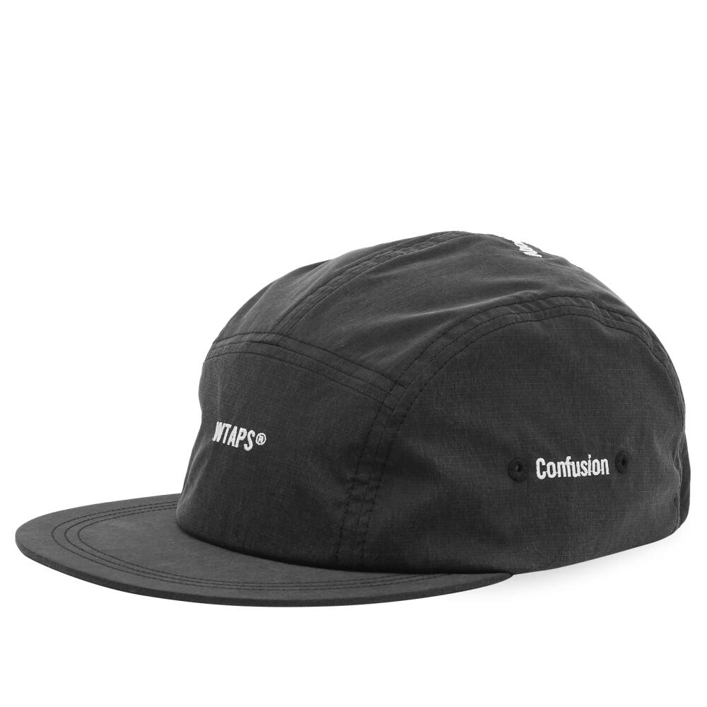 WTAPS Men's 11 Nylon 5 Panel Cap in Black Cover