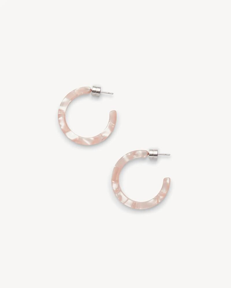 MACHETE Mini Hoops in Peach Shell Cover