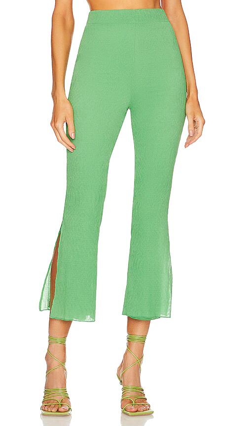 Camila Coelho Linez Pants in Green Cover