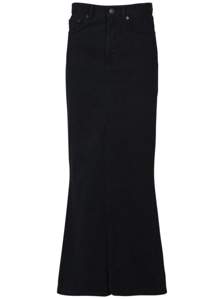 BALENCIAGA Cotton Maxi Skirt Cover