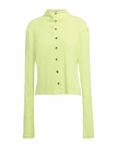 Nanushka Woman Cardigan Light yellow Polyester Cover