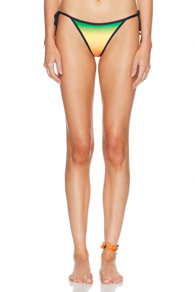 Casablanca String Bikini Bottom in Orange Cover