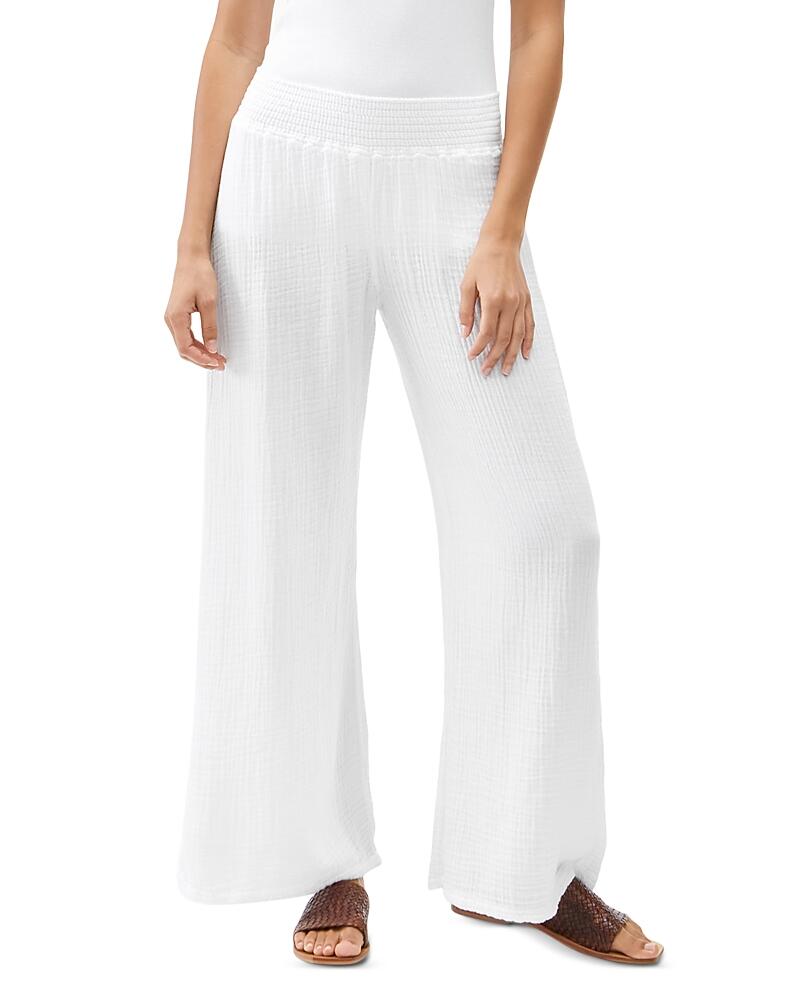 Michael Stars Smocked Wide-Leg Pants Cover