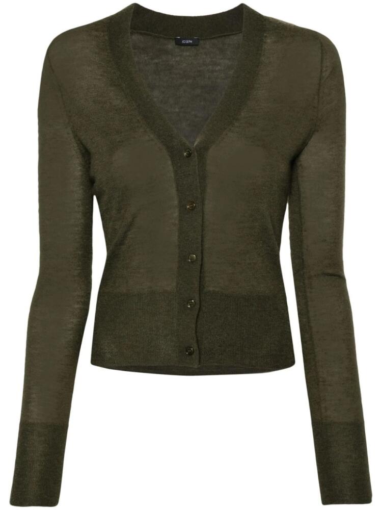 JOSEPH Cashair cardigan - Green Cover