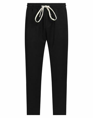 Why Not Brand Man Pants Black Polyester, Viscose, Elastane Cover