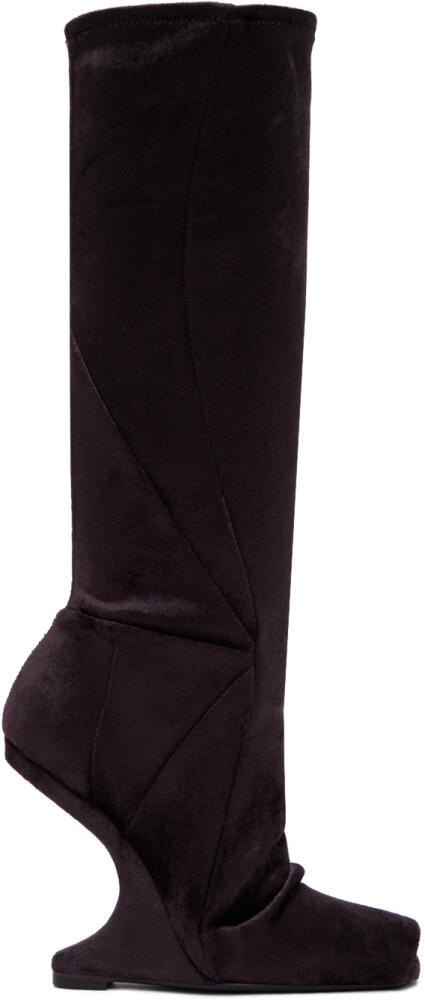 Rick Owens Lilies Purple Cantilever 11 Boots Cover