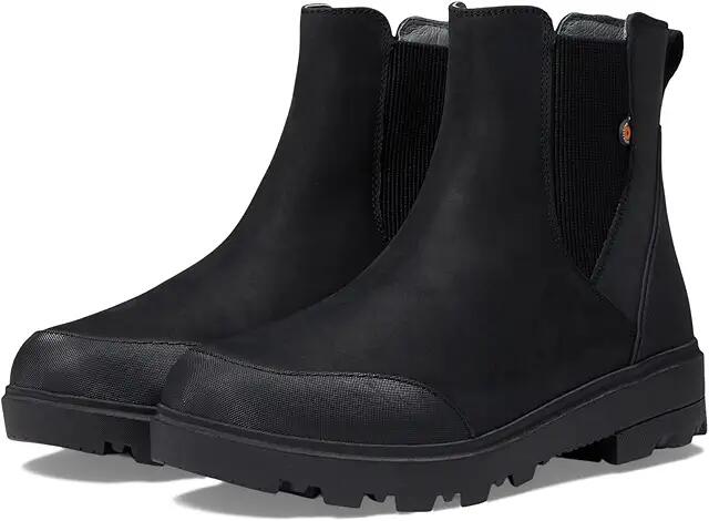 Bogs Holly Chelsea Leather (Black) Women's Boots Cover