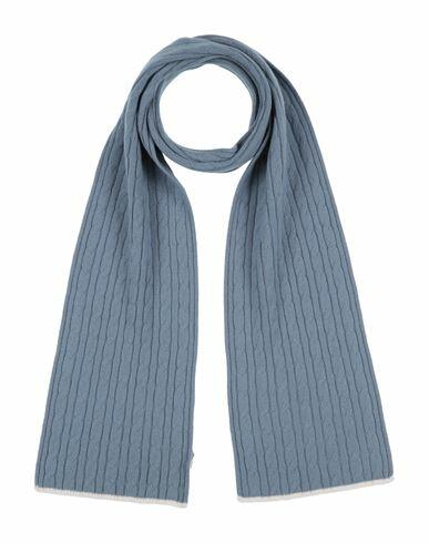 Eleventy Man Scarf Pastel blue Cashmere Cover