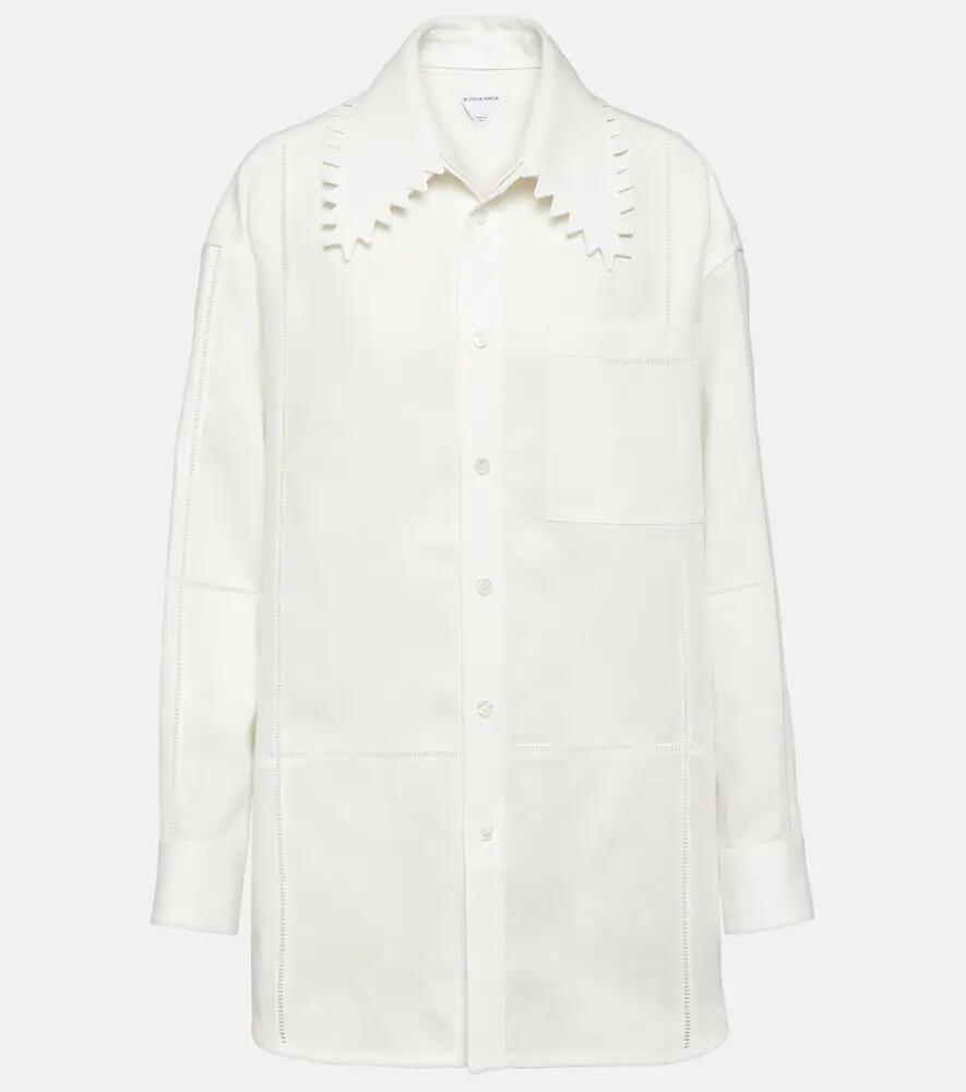 Bottega Veneta Oversized linen shirt Cover