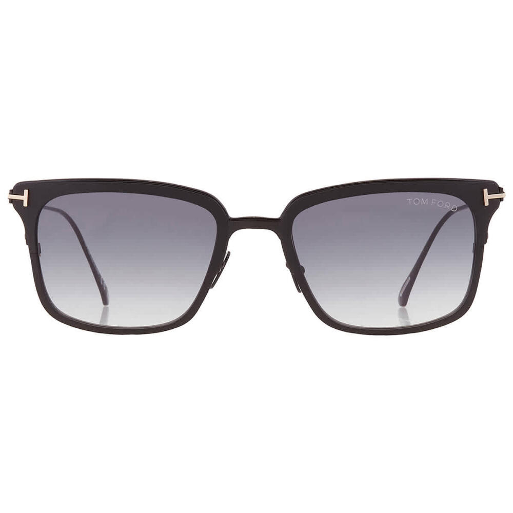 Tom Ford Hayden Smoke Gradient Square Mens Sunglasses Cover