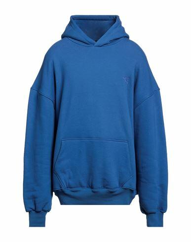 Unnatural Man Sweatshirt Bright blue Cotton Cover