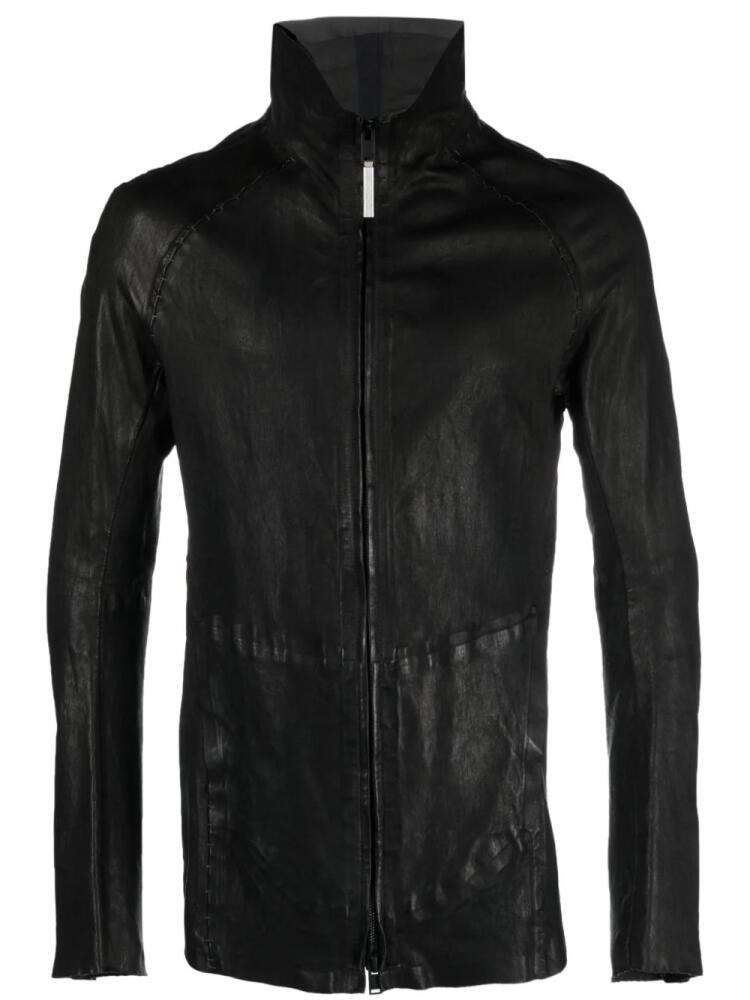 Isaac Sellam Experience high-neck leather jacket - Black Cover