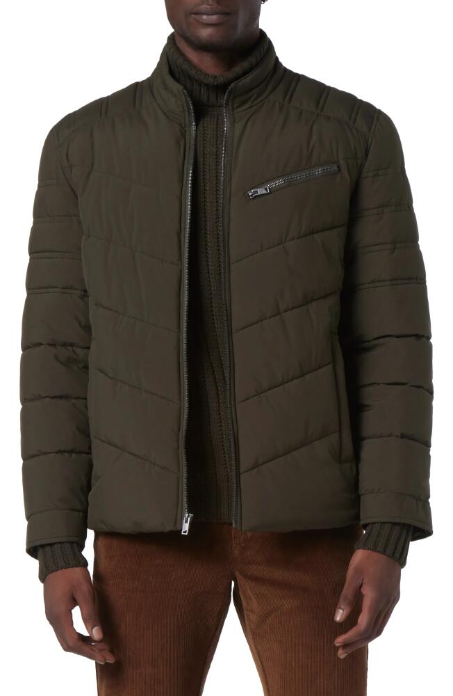 Andrew Marc Winslow Quilted Jacket in Juniper Cover