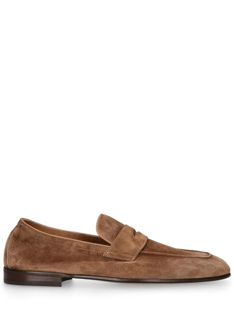 BRUNELLO CUCINELLI Suede Loafers Cover