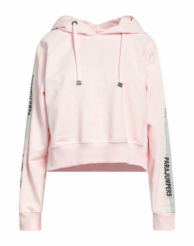 Parajumpers Woman Sweatshirt Pink Cotton, Polyester Cover