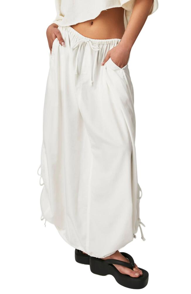 Free People Picture Perfect Parachute Maxi Skirt in Optic White Cover