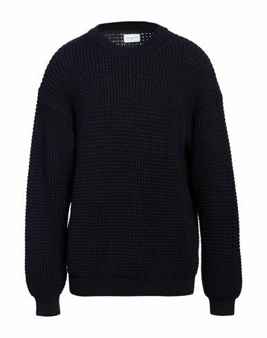 Family First Milano Man Sweater Midnight blue Wool, Polyamide, Acrylic Cover