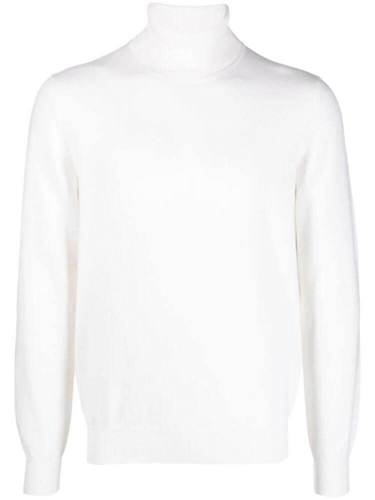 Barba roll-neck cashmere jumper - Neutrals Cover