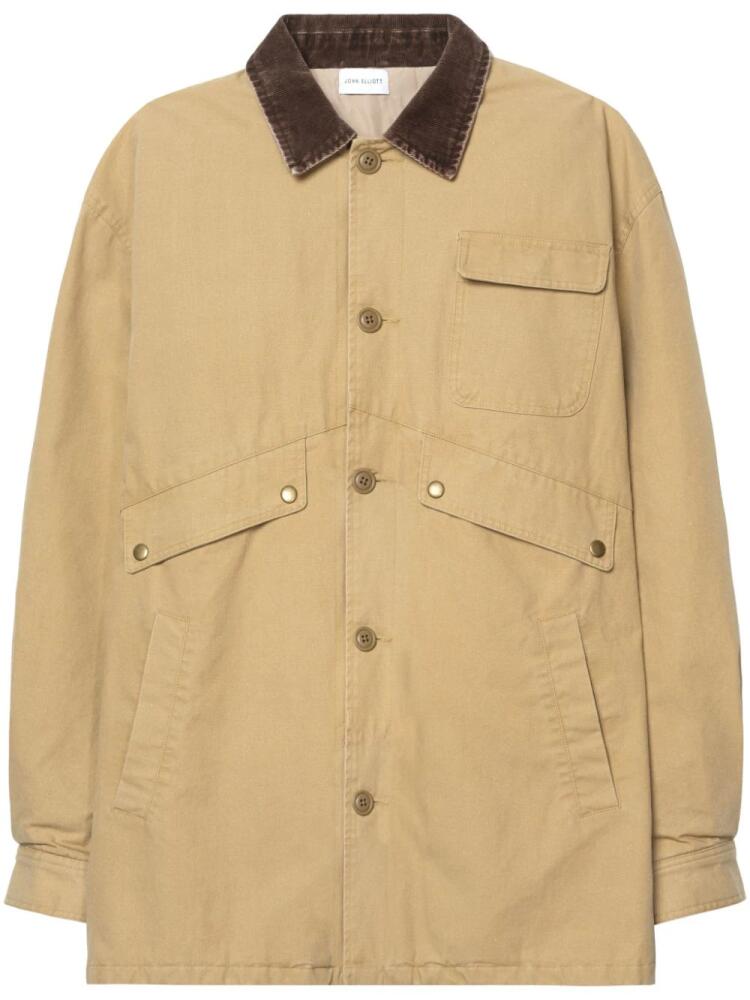 John Elliott Hunting Field cotton jacket - Neutrals Cover