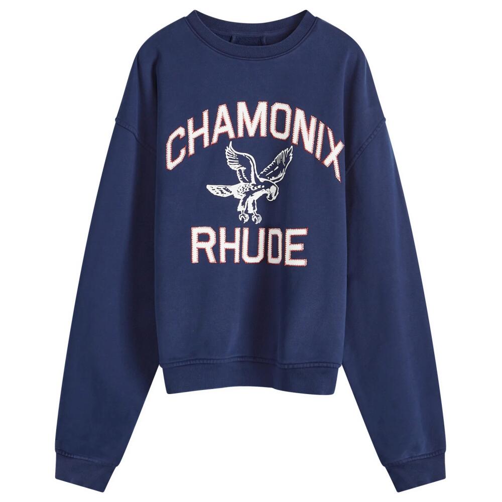 Rhude Men's Chamonix Sweatshirt in Navy Cover