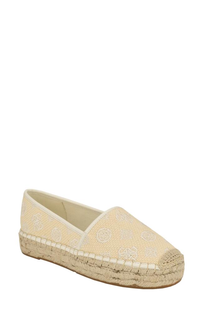 GUESS Joelya Platform Espadrille in Natural Cover