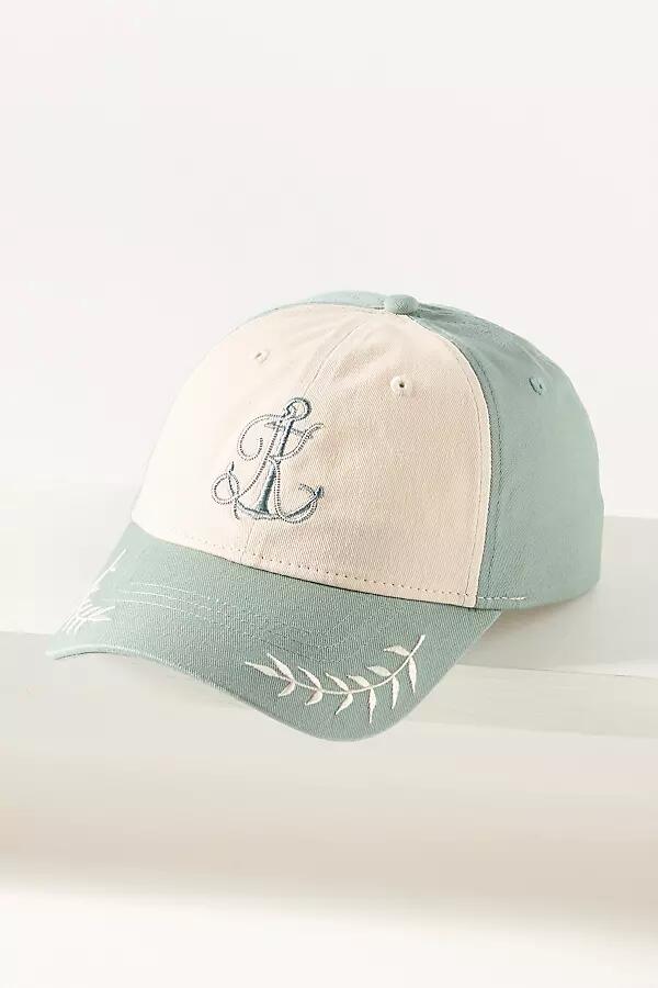 Coney Island Picnic Nautical Monogram Cap Cover