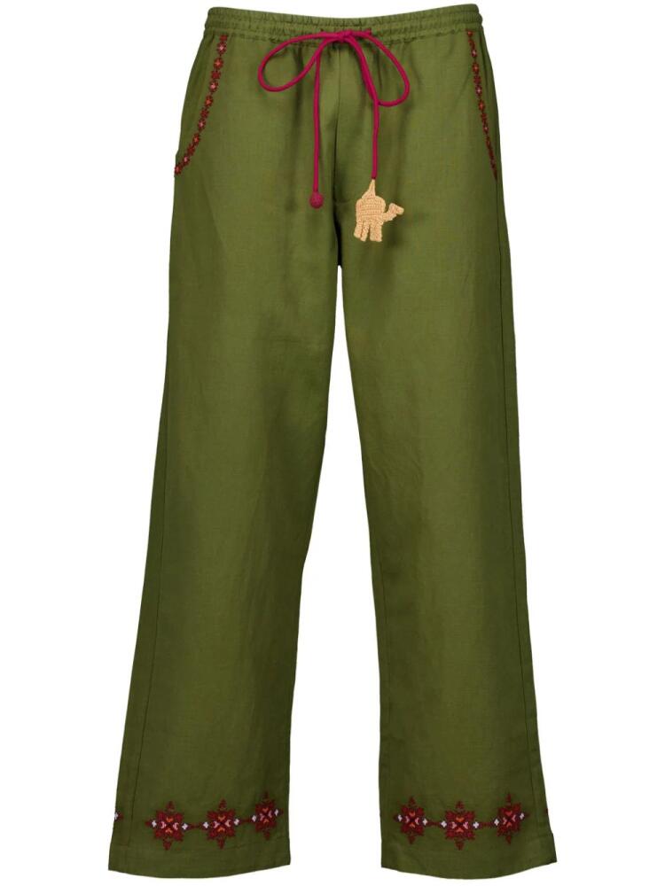 Baziszt Momoun trousers - Green Cover