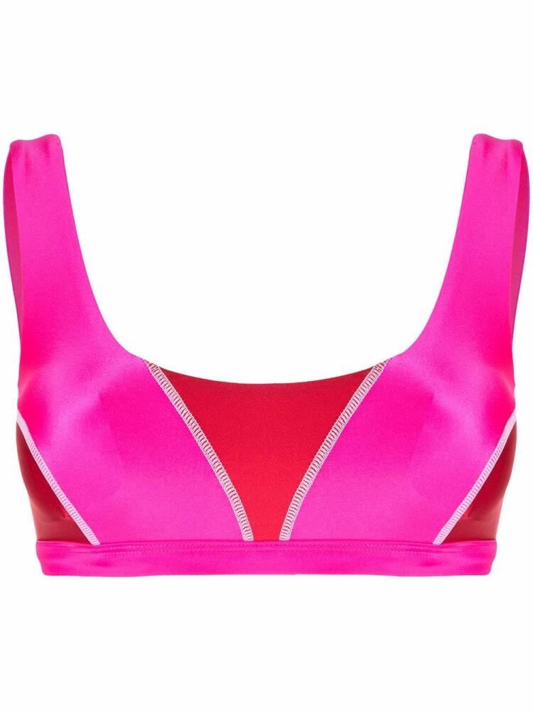 Duskii Kate scoop sport top - Red Cover