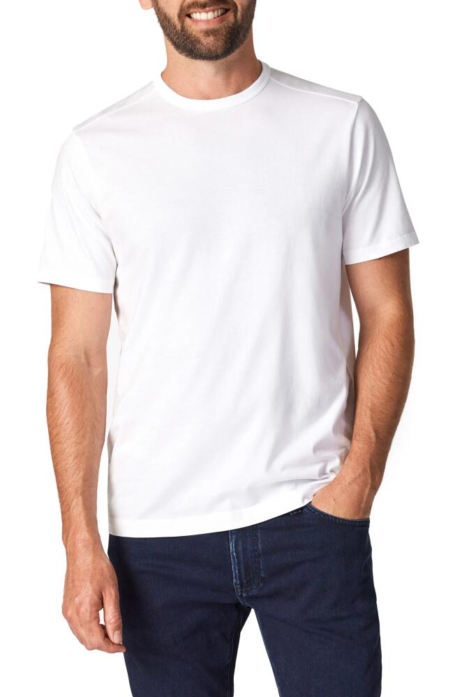 34 Heritage Basic Crewneck T-Shirt in White Cover