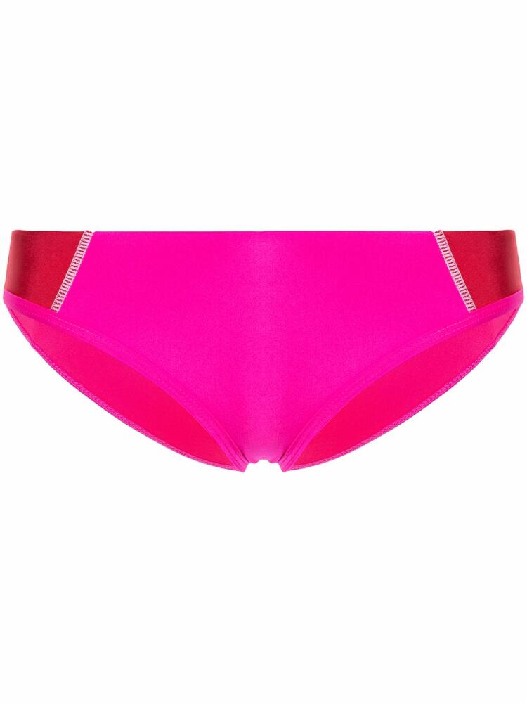 Duskii Ella two-tone bikini bottom - Red Cover