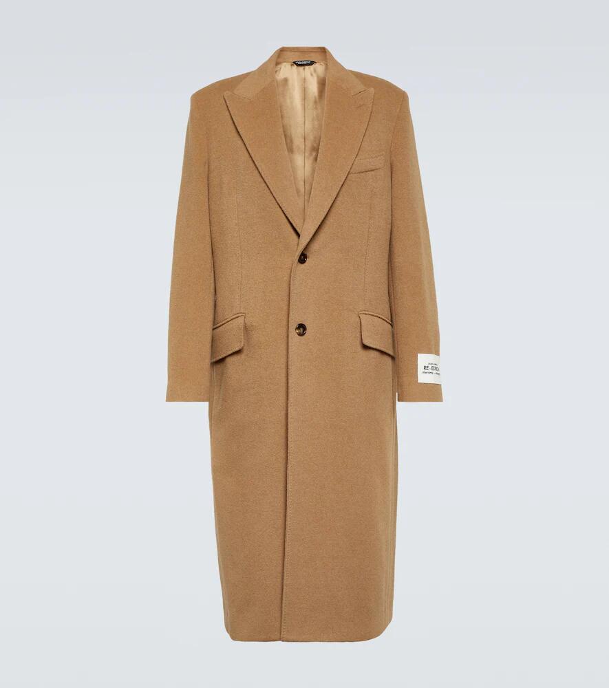 Dolce & Gabbana Re-Edition camel hair overcoat Cover