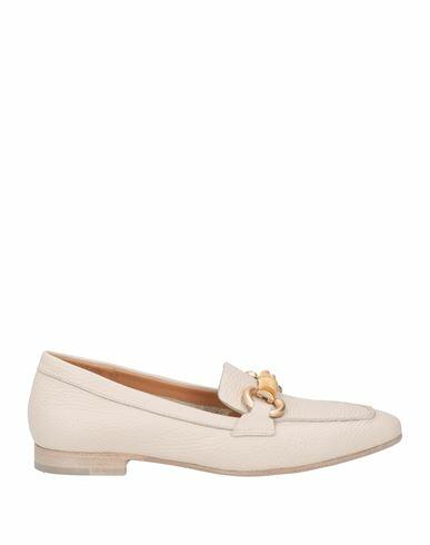 Mara Bini Woman Loafers Beige Leather Cover