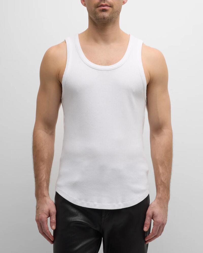 AGOLDE Men's Morris Ribbed Tank Top Cover