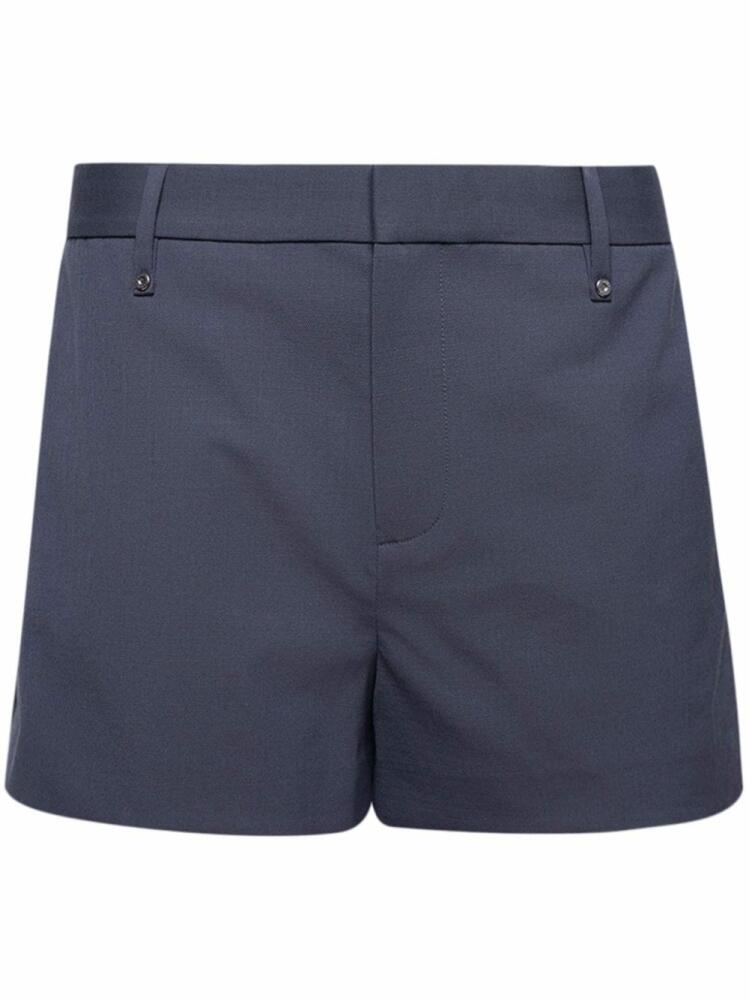 Dion Lee riveted tailored shorts - Grey Cover